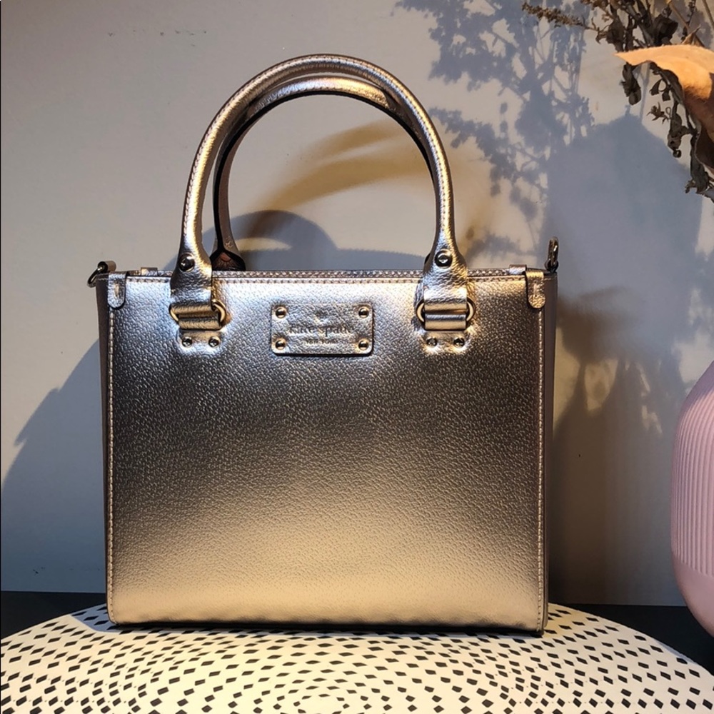 【KATE SPADE】Champagne gold handbag 👜